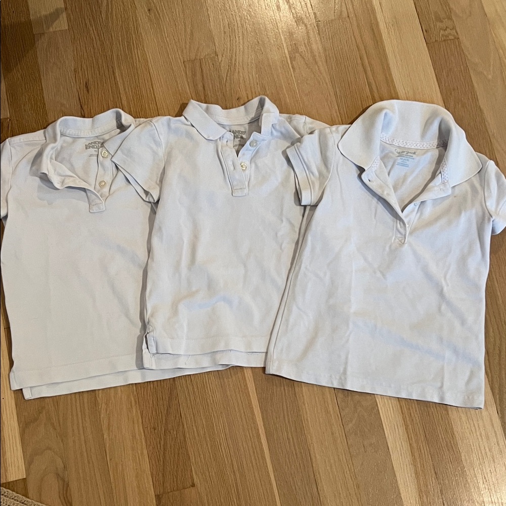 Lands' End/ Cat & Jack uniform polo shirts